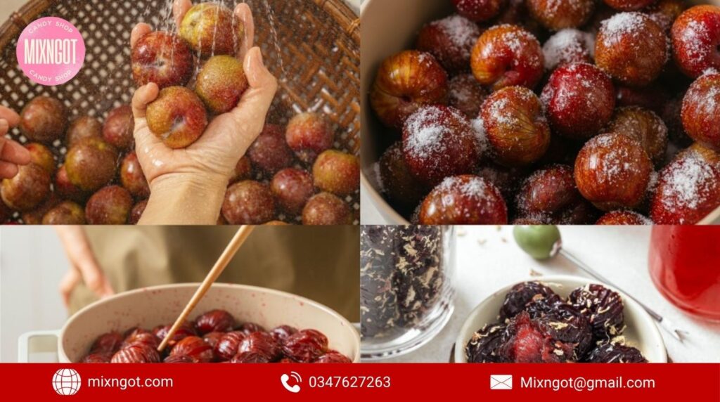 Cách làm ô mai mận ngon tại nhà chuẩn vị ngoài shop